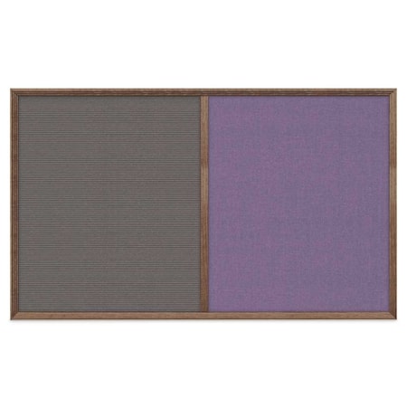 Slim Style Indoor Enclosed Corkboard,12